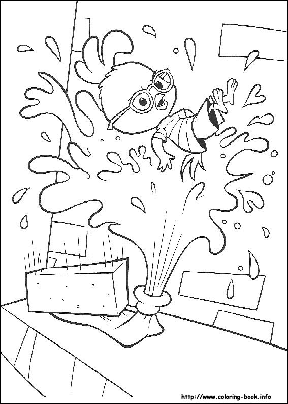 Chicken Little coloring picture